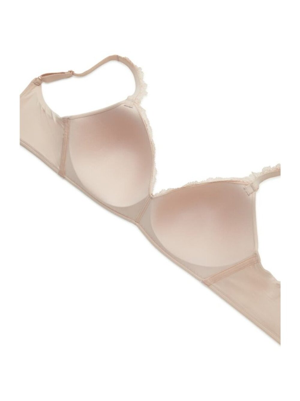 🆕 WACOAL Softly Styled Wireless Bra Rose Dust (Beige) 36D #856301 - Picture 6 of 10